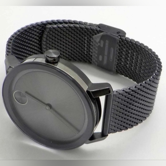 ***SOLD*** Movado Unisex Bold Evolution Quartz Grey Dial Watch - Picture 4 of 12